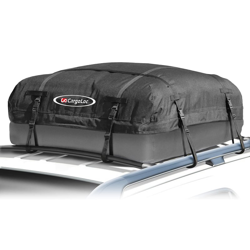 Cargoloc 32424 15CubicFeet Deluxe Roof Top Waterproof Cargo Carrier